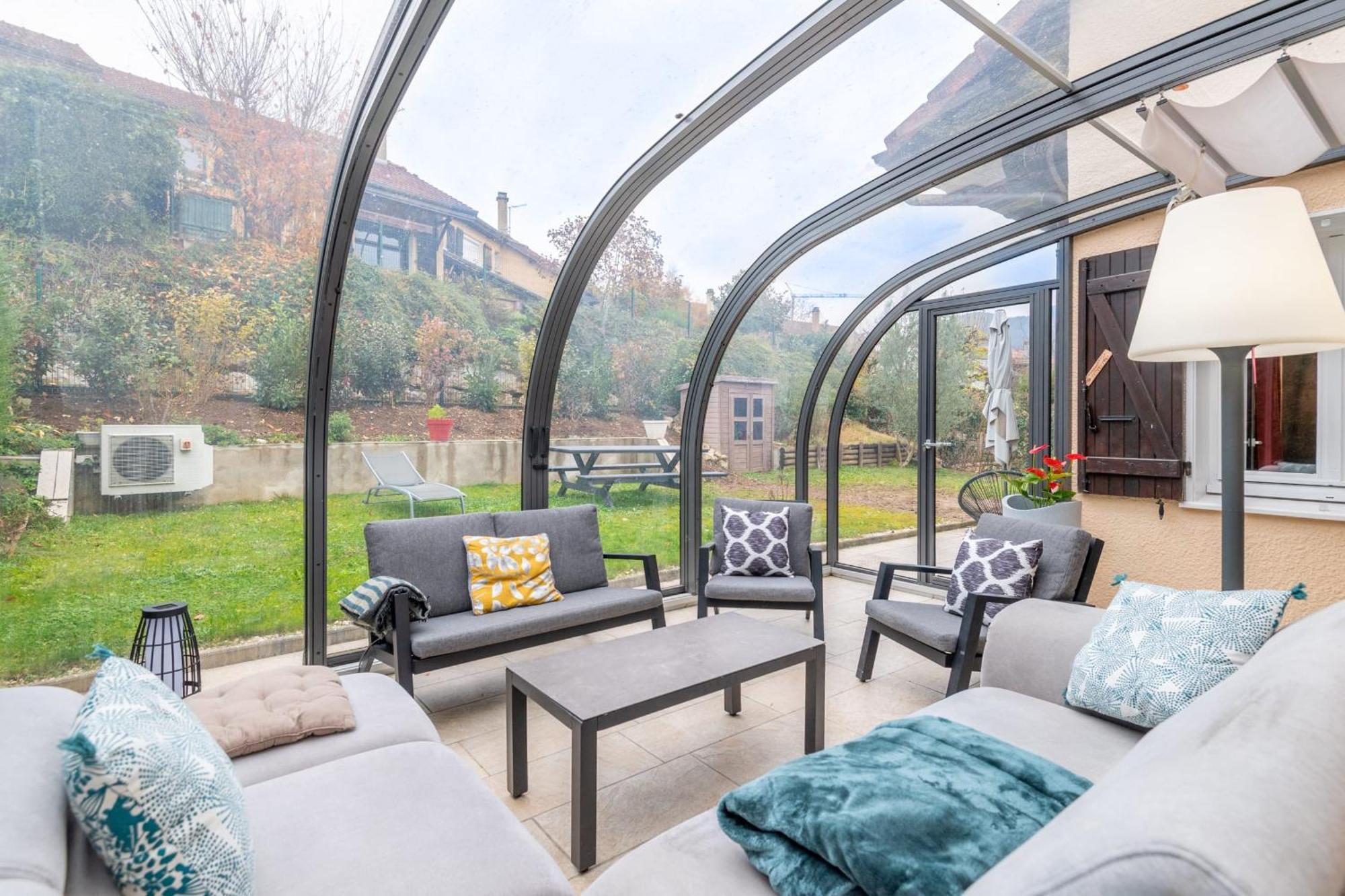 Alpiloc - Town House With Garden And Winter Lounge Villa อานซี ภายนอก รูปภาพ
